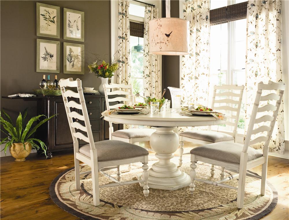 Paula Deen by Universal Home 996655 Round Pedestal Table Baer's